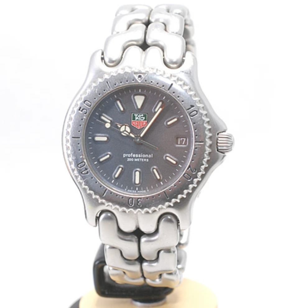 TAG Heuer S99.206K Men's Watch Gray Dial Date Function Fully