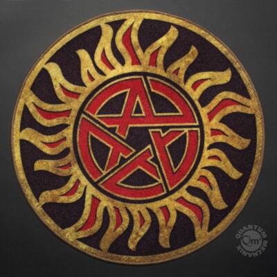 QMX Supernatural TV Show Anti-Possession Symbol Doormat NEW SEALED