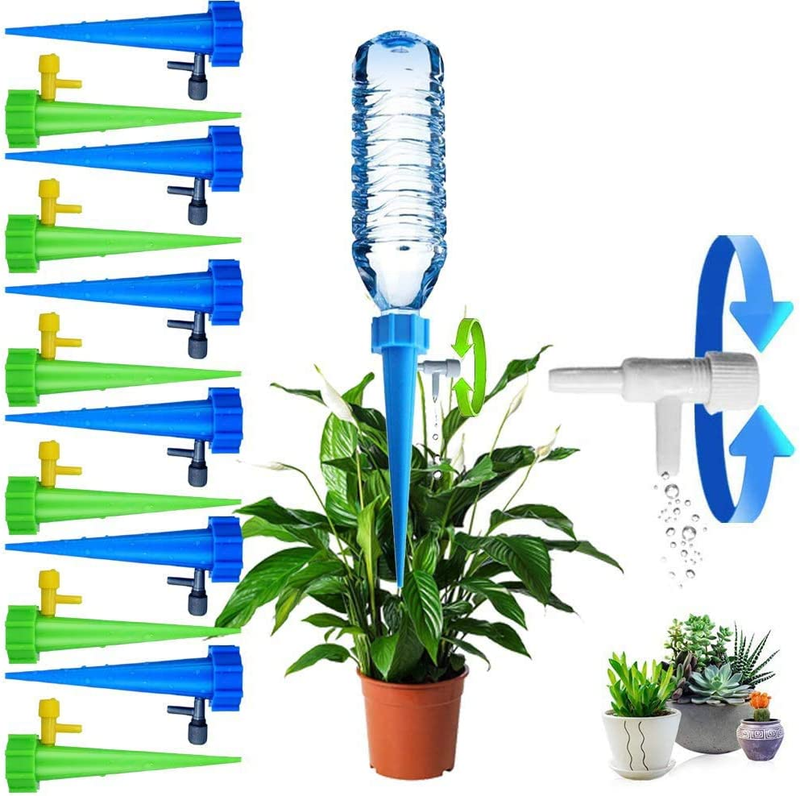 Plant Self Watering Spikes Indoor Outdoor Plastic Bottle Garden Plant Drip Irrig