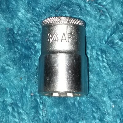 3/4 AF Vintage Gedore Vanadium Socket 1/2 Inch Drive