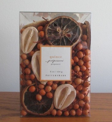 Pottery Barn Quince Potpourri 6 OZ/170 G Homescent Collection Sold Out NEW NIB