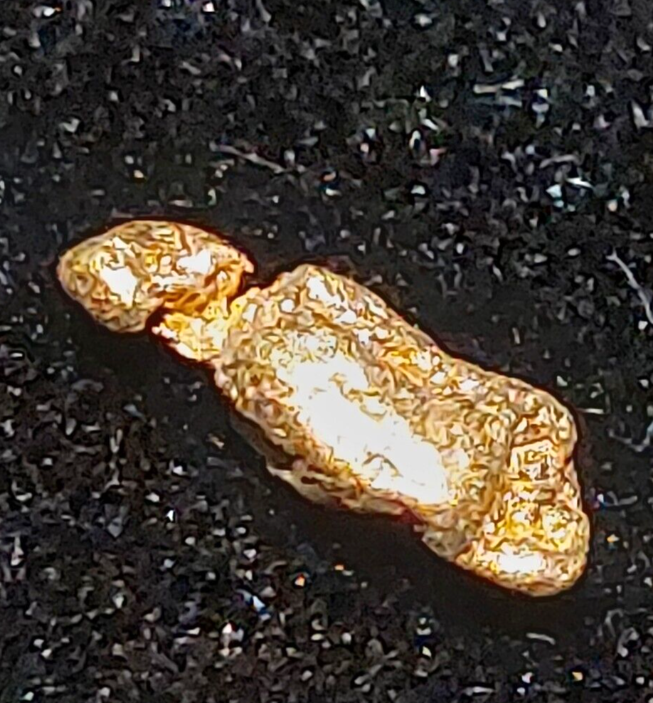 GOLD RUSH! (2) Authentic Alaskan Yukon Gold Nuggets / Genuine Natural Ore