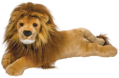 Douglas Zeus 22'' Long DLux Lion Stuffed Animal Plush