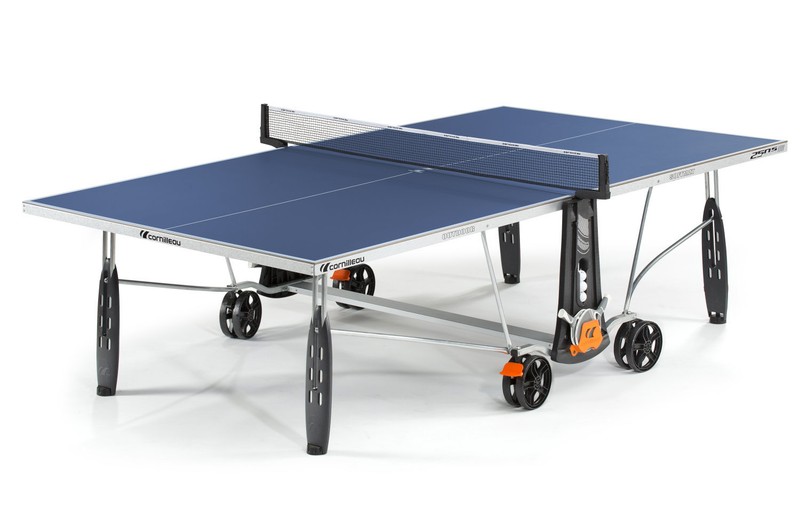 Cornilleau Tischtennisplatte Sport 500 M Crossover Outdoor blau mit Netz