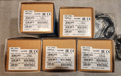 LOT OF FIVE Ingenico Lane 3000 PIN Pad Terminal WITH CABLES, LAN300-USTSQ12A