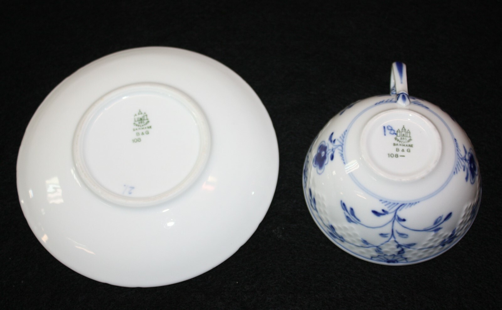 B&G Denmark cup and saucer