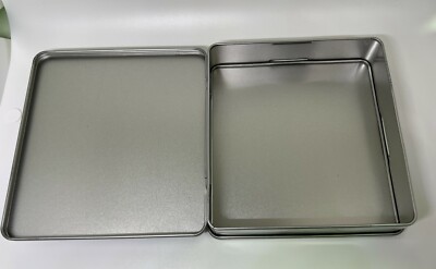 2 NEW HIGH QUALITY CD TIN DOUBLE COVER STORAGE, 35MM, C-T35-3-WO-N