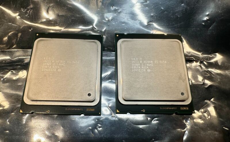 Intel Xeon E5-4650 2.7ghz 8-core Processor / Cpu - Sr0qr - Matched Pair