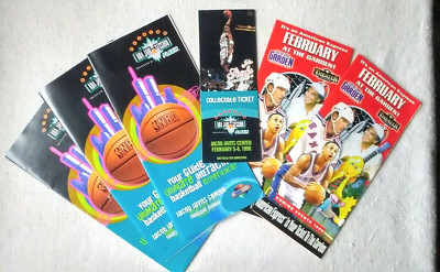NBA Jam Session Presented By Fleer'' 1998 - Guides & Collectible Ticket