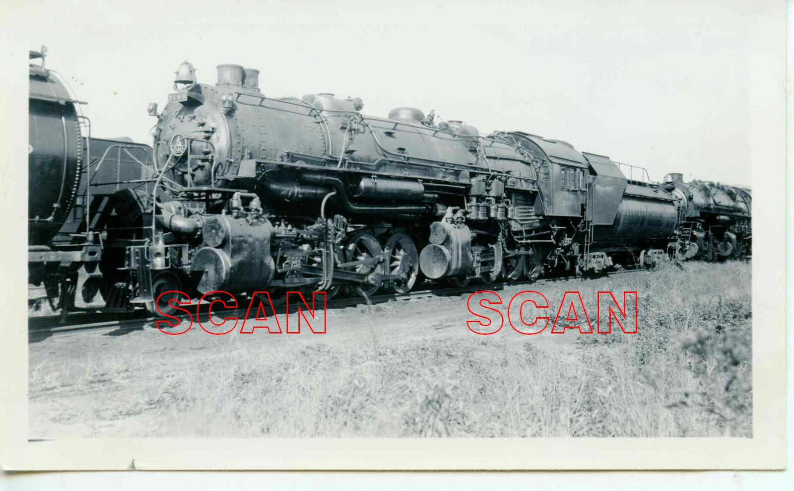 1C066 RP 1947 BALTIMORE & OHIO RAILROAD LOCO #7100 1C066 RP 1947 BALTIMORE & OHIO RAILROAD LOCO #7100