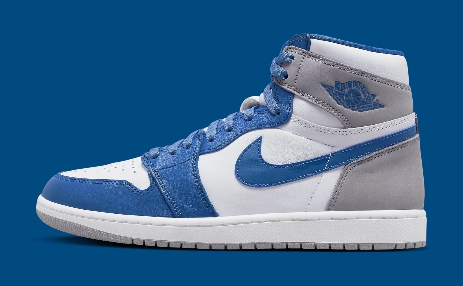 Nike Air Jordan 1 Retro High OG True Blue Grey White DZ5485 Nike Air Jordan 1 Retro High OG True Blue Grey White DZ5485