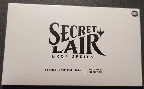 MTG【Foil】Special Guest: Matt Jukes１箱 MTG Secret Lair Special Guest: Matt Jukes Foil Edition