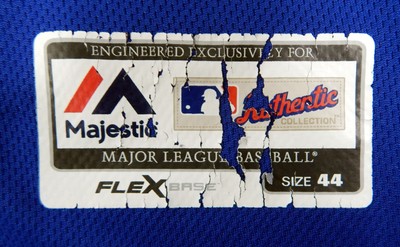 2016 Toronto Blue Jays Jesse Chavez #30 Game Used Blue Jersey 40th Anv Patch