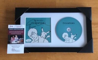 Ed Sheeran Signed Autograph Celestial Music CD Framed JSA COA