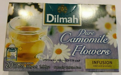 Ceylon Dilmah  Naturally Caffeine Free Infusion Pure Chamomile flower (20) T bag