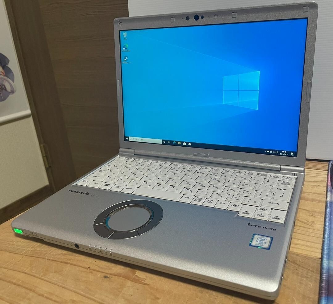 Panasonic let's note CF-SV7 i5-8350U Win10 Pro 64bit 8GB SSD