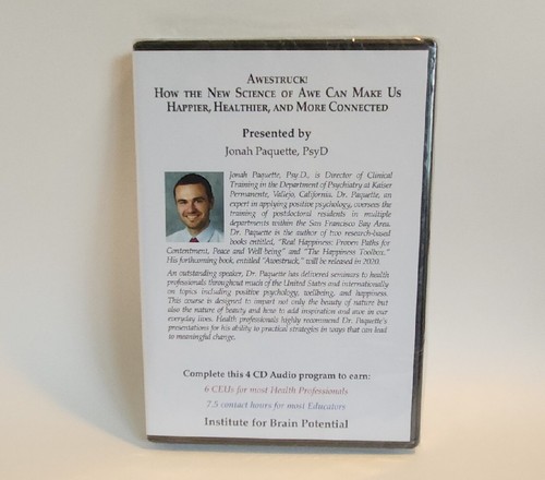 Awestruck! How the New Science of Awe Can Make Us Happier  4 CD