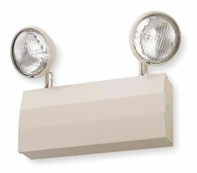 ACUITY LITHONIA 2 Halogen Lamps, Emergency Light LITHONIA LIGHTING ELT645CNY
