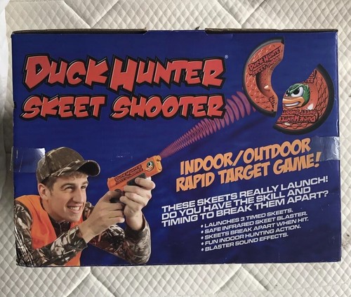 New Duck Hunter Skeet Shooter indoor/outdoor Rapid Target Infrared Game NIB