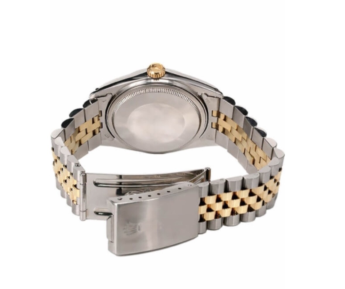 Pre-owned Rolex Datejust Champagne Men's Watch - 16233