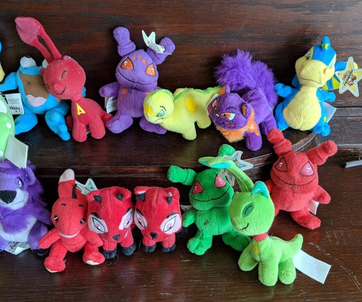 Neopets Plush Lot of 28 McDonalds Happy Meal Toys (+ 1X FREE UNPICTURED NEOPET)