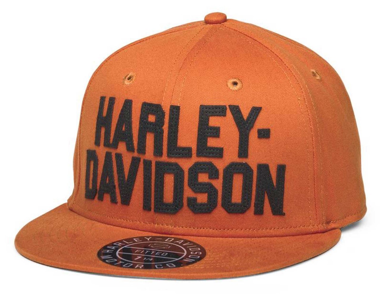 NWT Harley Davidson H-D Felt Block Fitted Baseball Cap Hat 7