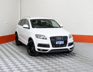 2014 Audi Q7 4L MY14 TDI White 8 Speed Sports Automatic Wagon Kingsley Joondalup Area Preview