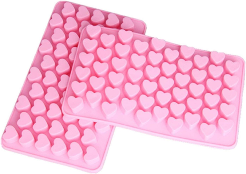 Silicone Mini Heart Shape Mould for Ice Cube, Candy and Chocolate