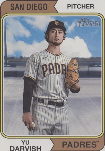 2023 Topps Heritage High Number - Yu Darvish #OB-YD