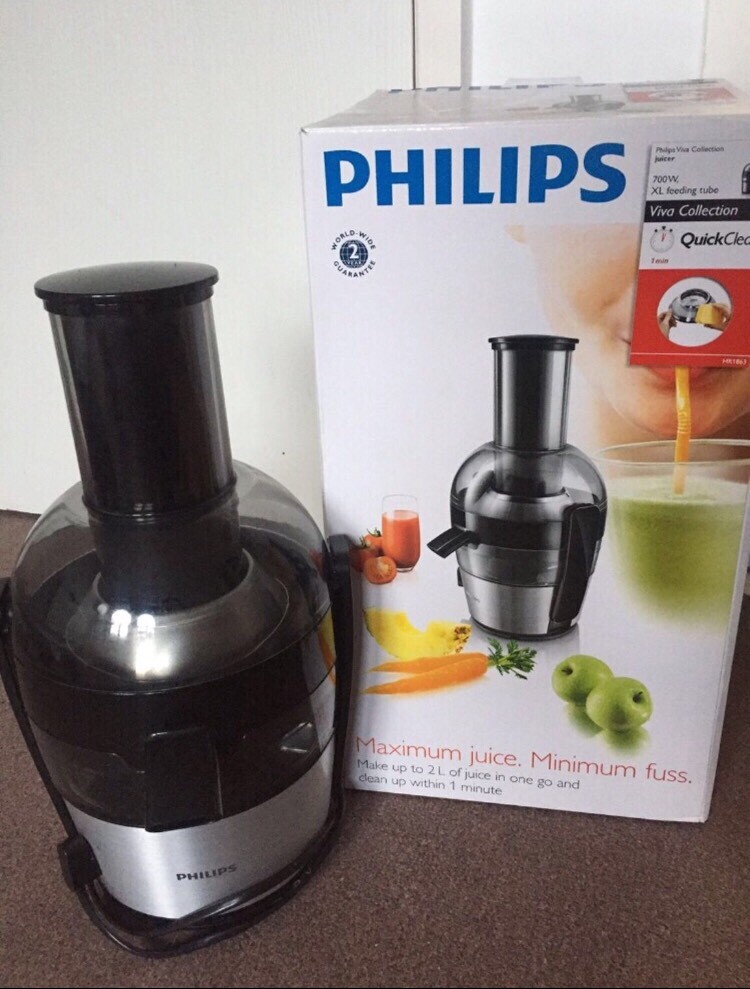 Quick Clean Philips Juicer HR1863/01 in Hyde Park, West Yorkshire