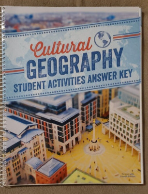 Cultural Geography Student Activity Key Spiralbound, 4th Edition - VERY GOOD