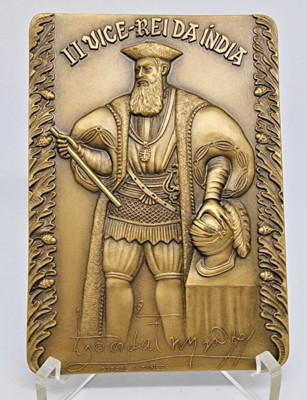 Bronze Medal / II Vice King of India / Dom Vasco da Gama / 172 of 350