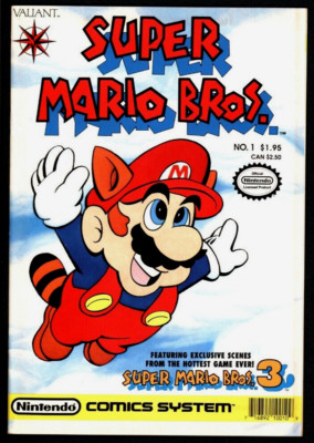 SUPER MARIO BROS #1 FIRST PRINT NINTENDO COMICS VALIANT 082924