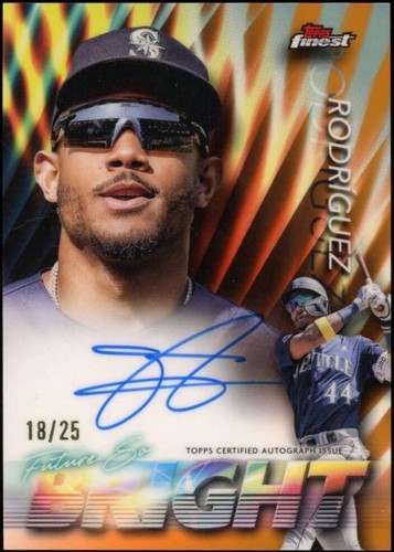 2024 Topps Finest - Julio Rodriguez #FSBA-JR