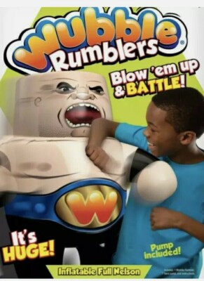 WUBBLE Rumblers Huge Inflatable Full Nelson Blow-up (Includes Inflation Nozzle)