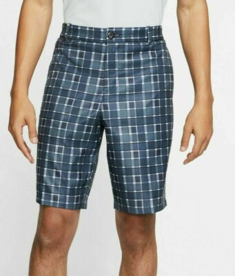 NIKE Flex Golf Shorts Plaid CI9803-492 Men's Size 28 MSRP $70 - NEW