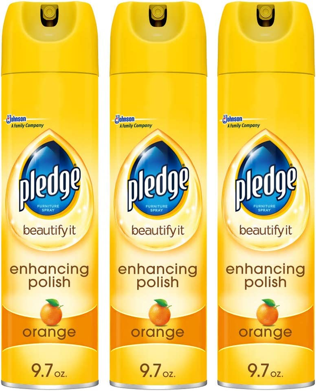 Multi-Surface Furniture Polish Spray, Works on Wood, Granite, and Leather, Shine