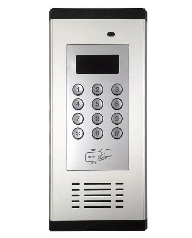 4G GSM Gate Door Intercom Door Phone with Backlit Access Control Keypad Remote O