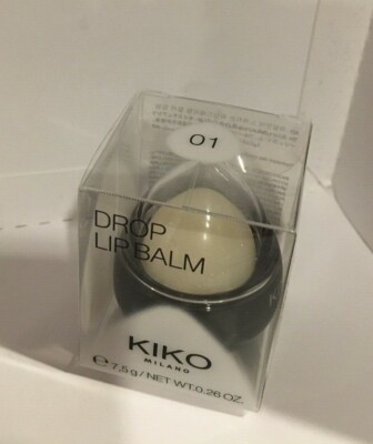 KIKO Milano DROP LIP BALM Moisturising Coloured Lip Balm Choose Shade 01, 03, 04