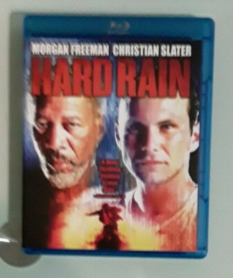 morgan freeman  HARD RAIN  christian slater BLU RAY no digital  
