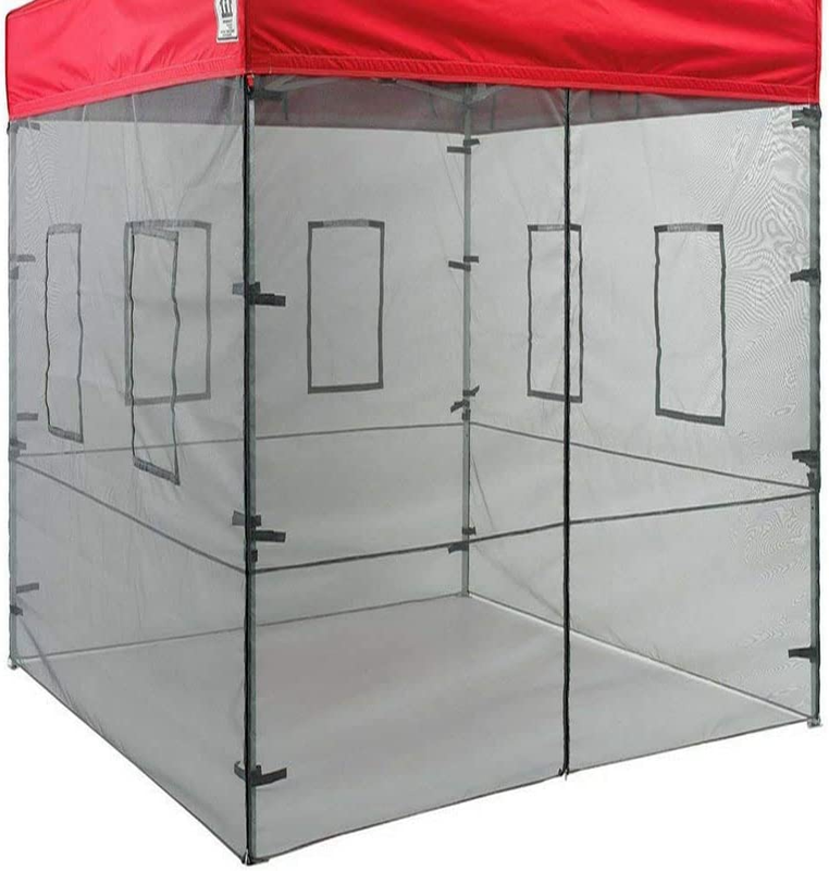 Walls For 10' X 10' Canopy Tent, Service Mesh Sidewall Kit