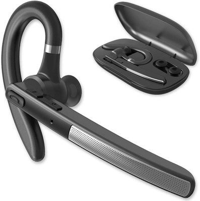 Trucker Wireless Mic Blue Parrot Bluetooth Noise Cancelling Headset Earpiece Ear