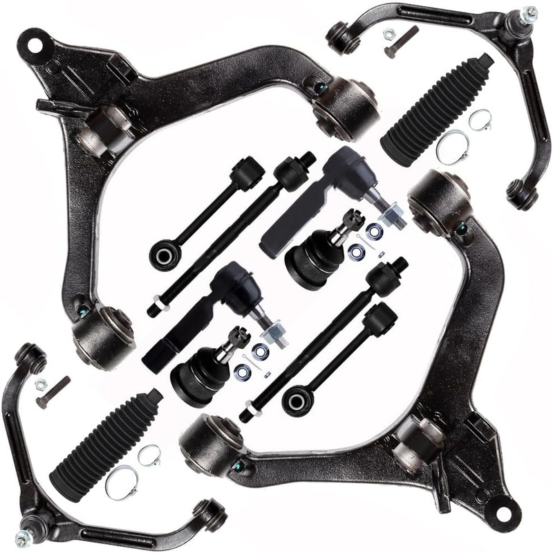Upper Lower Control Arm Ball Front Suspension Kit for 2006-2007 Jeep Liberty