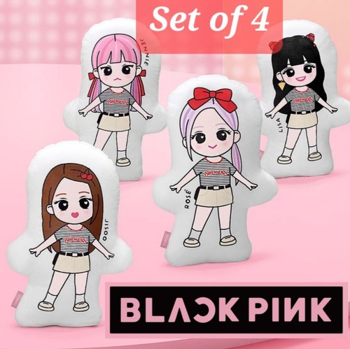 BLACKPINKぬいぐるみ4セットブラックピンクJENNIEROSÉ LISA BLACKPINK