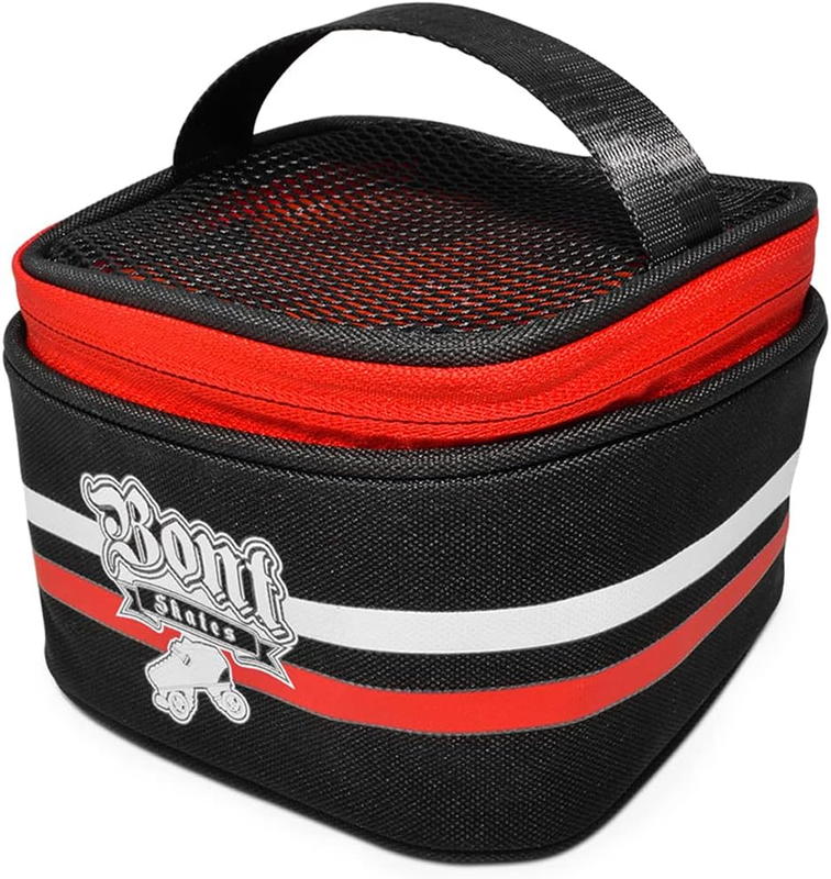 - Quad Roller Skate Wheel Bag Holder - Fits 8 Wheels