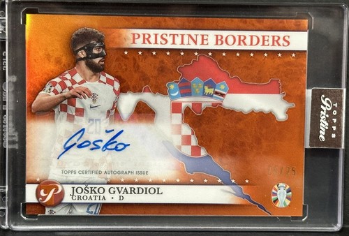 その他 2023 Topps Finest UEFA Gvardiol Auto /25 2023-24 Topps UEFA Club Competitions Man City Josko Gvardiol