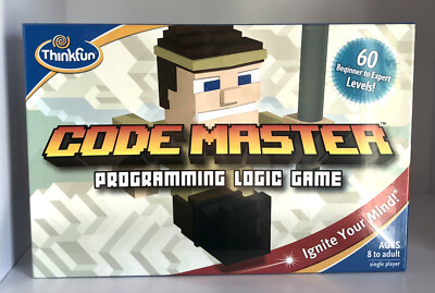 NEW Code Master Programming Logic Game New Ages 8+ Intro To Coding For Kids STEM