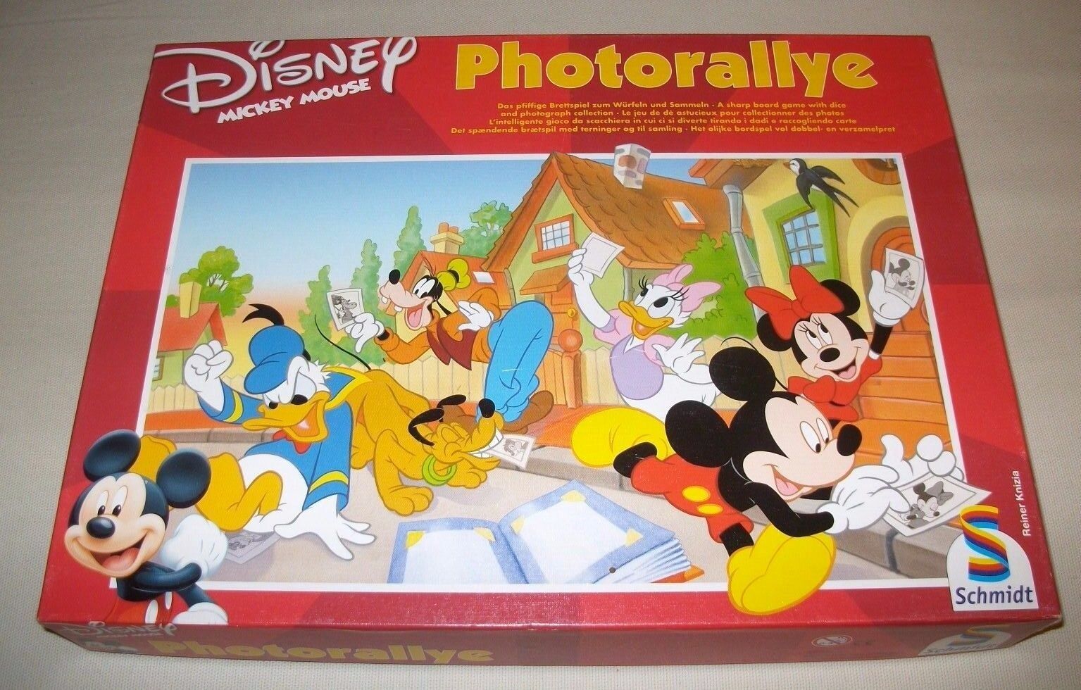 Disney Mickey Mouse Photorallye Schmidt Spiele Brett Würfel Spiel