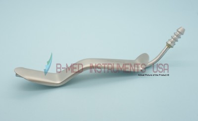 OR Grade Minnesota Cheek Retractor With Suction Tube Dental Instruments 