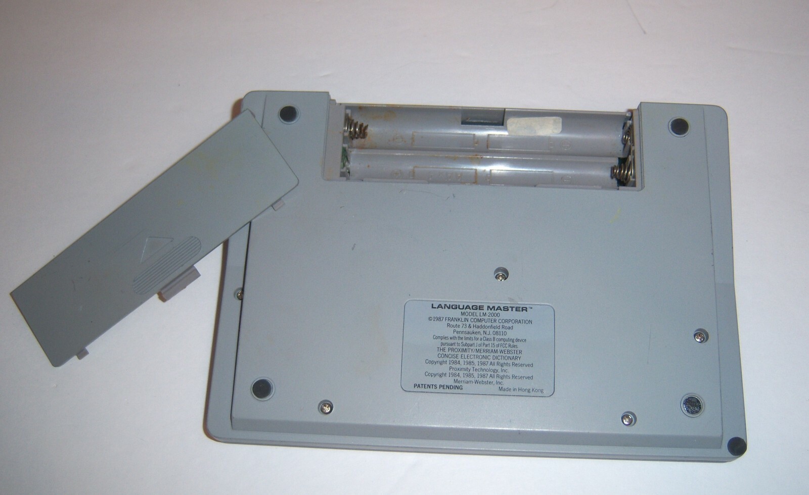 Franklin LM-2000B ~ Dictionary & Thesaurus Language Master / Merriam-Webster ^^